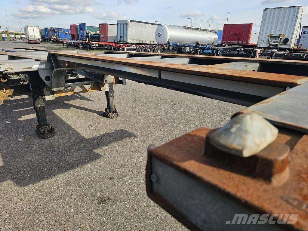 Kögel PORT 40 SIMPLEX 20./ EXTENDIBLE/SAF DISC. Kontejnerske polprikolice