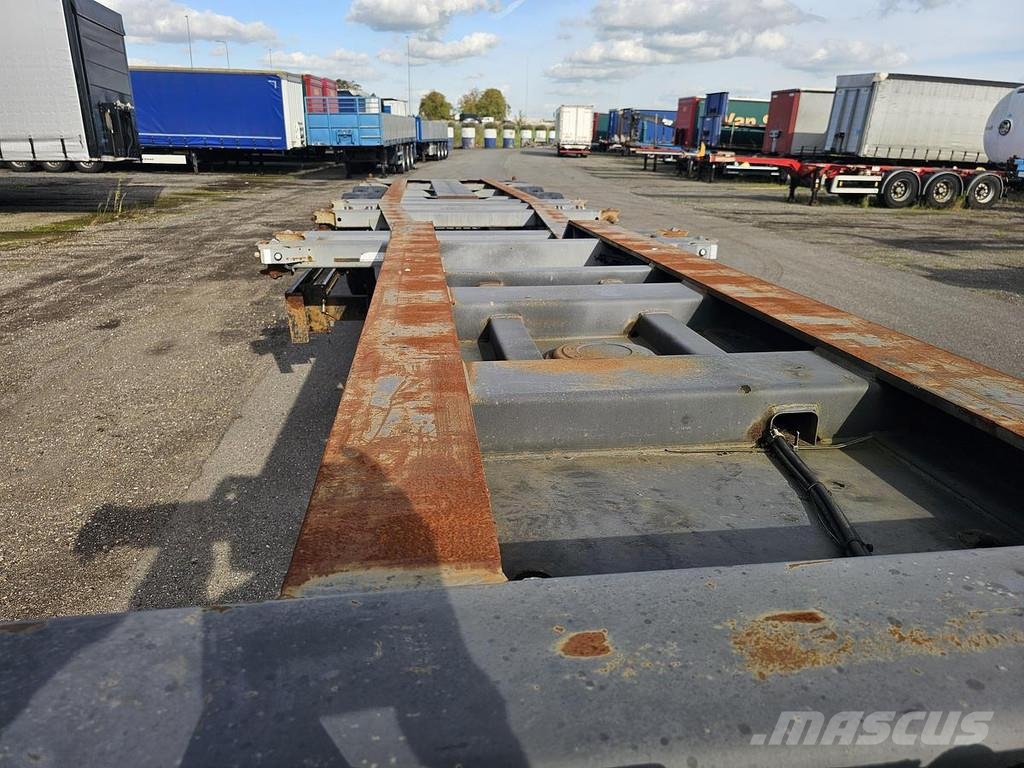 Kögel PORT 40 SIMPLEX 20./ EXTENDIBLE/SAF DISC. Kontejnerske polprikolice