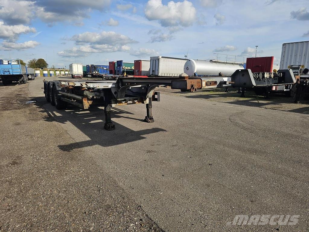 Kögel PORT 40 SIMPLEX 20./ EXTENDIBLE/SAF DISC. Kontejnerske polprikolice