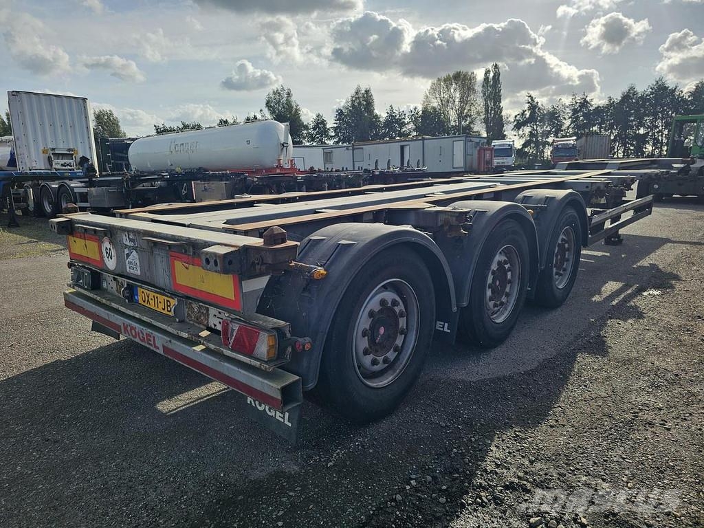 Kögel PORT 40 SIMPLEX 20./ EXTENDIBLE/SAF DISC. Kontejnerske polprikolice