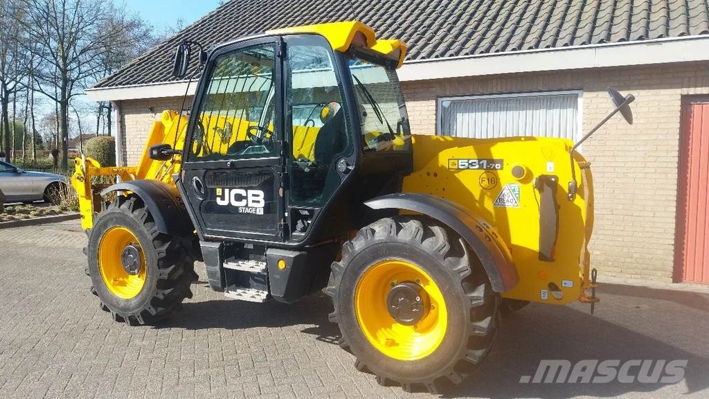 JCB 531-70 only 1500 hours Teleskoplæssere