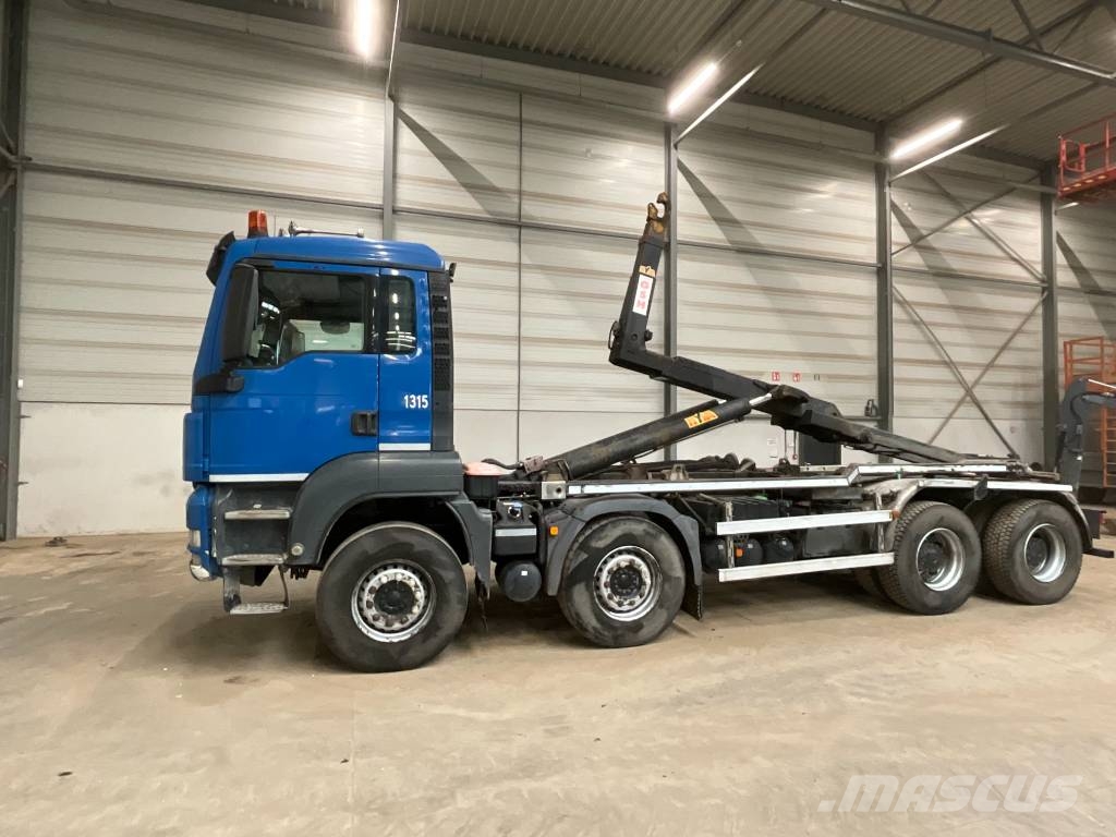 MAN TGS 35.440 8X4 شاحنات الرافعات الخطافية