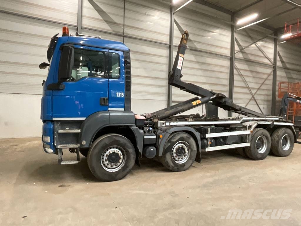 MAN TGS 35.440 8X4 شاحنات الرافعات الخطافية