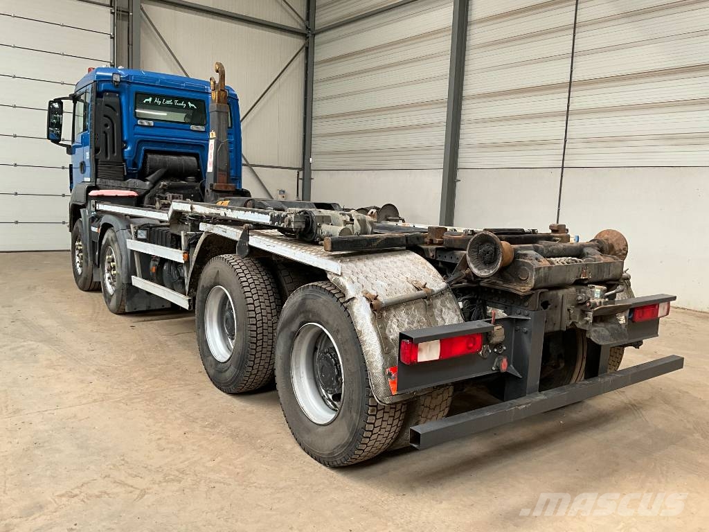 MAN TGS 35.440 8X4 شاحنات الرافعات الخطافية