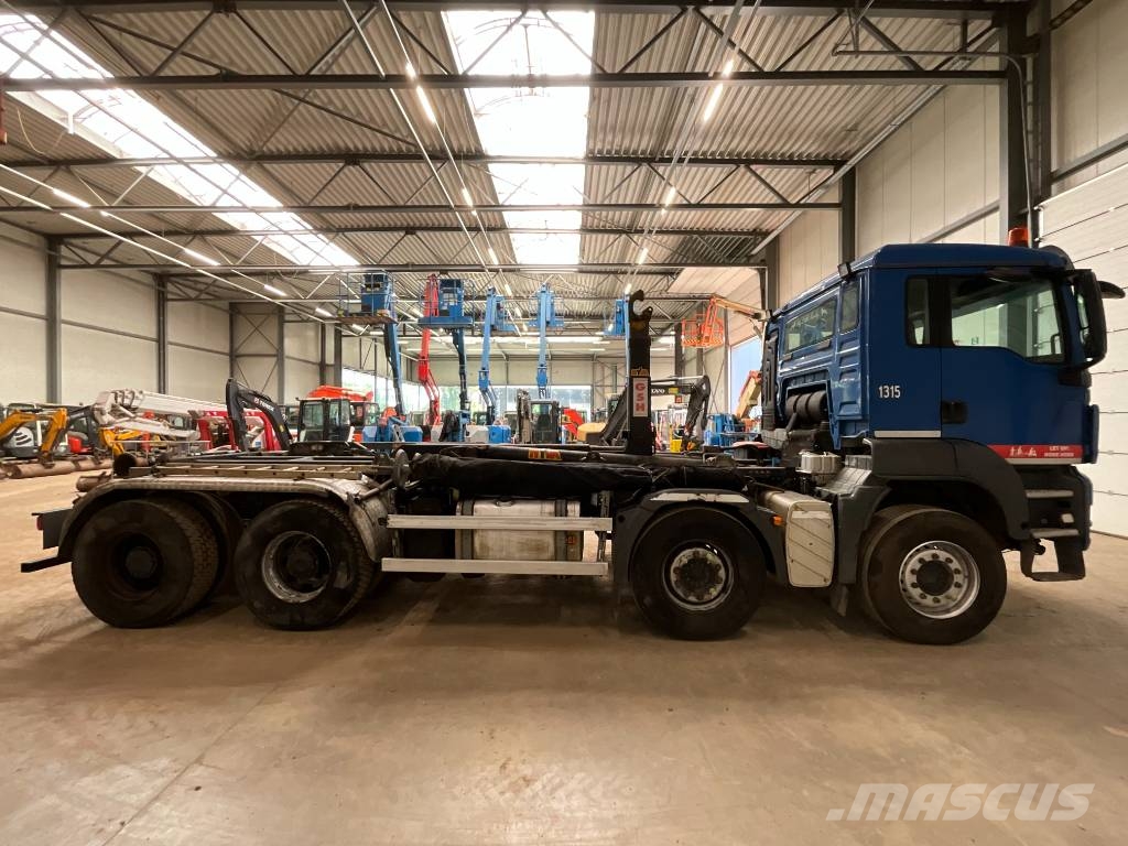 MAN TGS 35.440 8X4 شاحنات الرافعات الخطافية