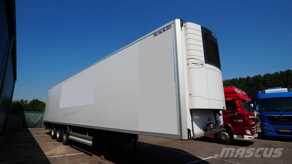 Lamberet 3 Axle frigo trailer Carrier Vector 1950 mt Bi-Tem Koel-vries opleggers