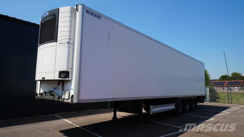 Lamberet 3 Axle frigo trailer Carrier Vector 1950 mt Bi-Tem Koel-vries opleggers