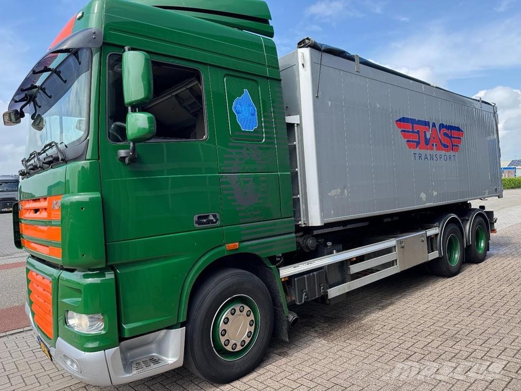 DAF XF105-460 Manual, Retarder, Alu-Kipper, 10 Wheels Camion ribaltabili