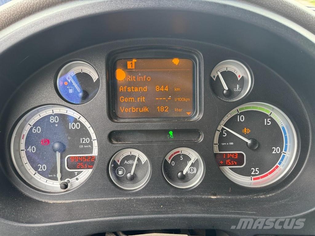 DAF XF105-460 Manual, Retarder, Alu-Kipper, 10 Wheels Camion ribaltabili