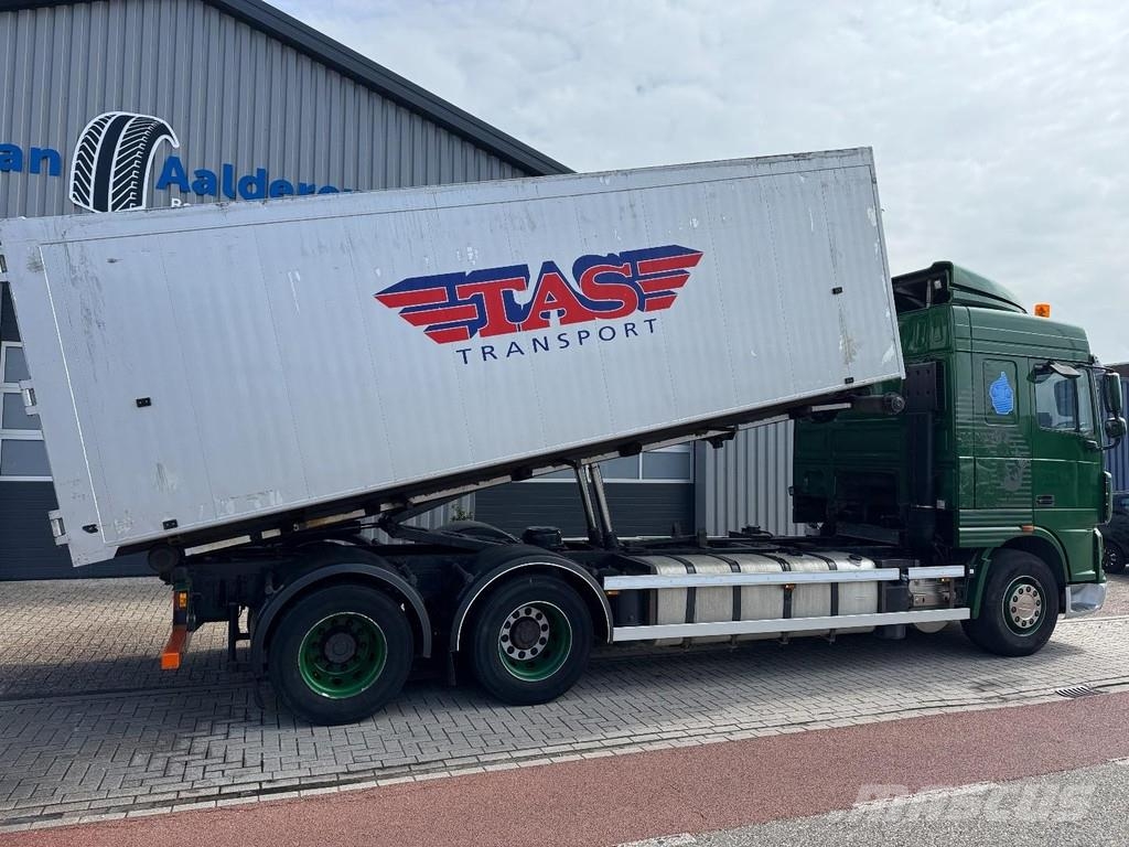 DAF XF105-460 Manual, Retarder, Alu-Kipper, 10 Wheels Camion ribaltabili