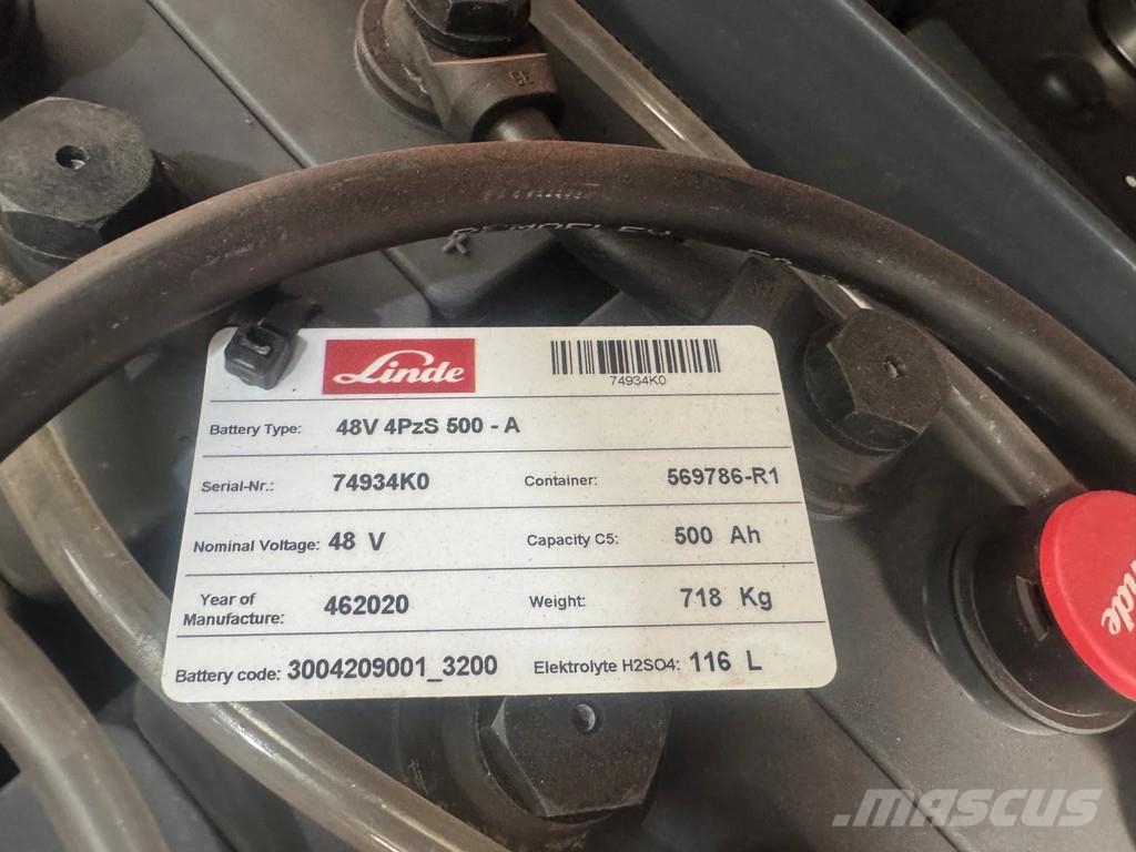 Linde 386 E 14-02 Elektrische heftrucks