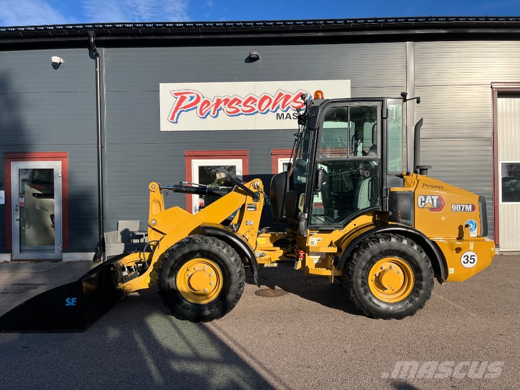 CAT 907 M-2022,35km/h,C-smörj Hjullastare