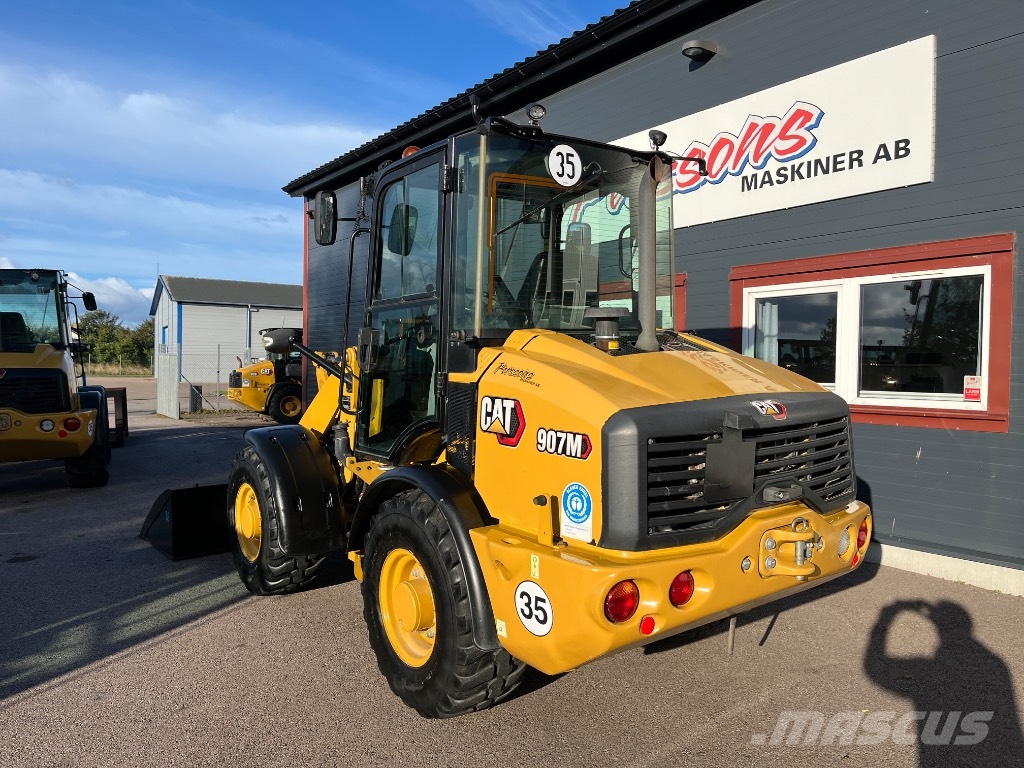CAT 907 M-2022,35km/h,C-smörj Hjullastare