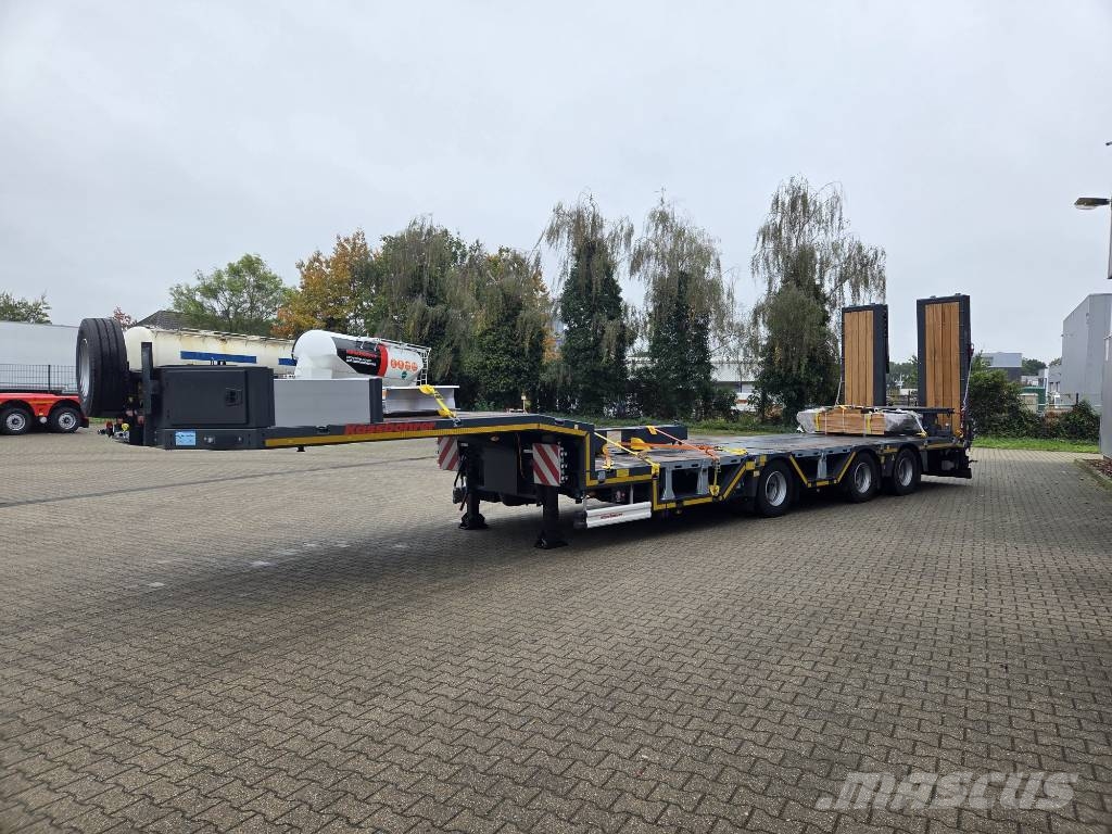 Kässbohrer SLA 3R Jumbotrombontrailer med hjulfickor OMG LEV Low loader yari çekiciler