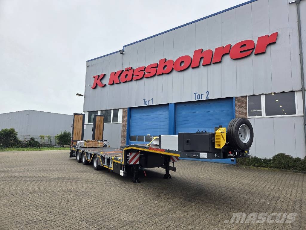 Kässbohrer SLA 3R Jumbotrombontrailer med hjulfickor OMG LEV Low loader yari çekiciler
