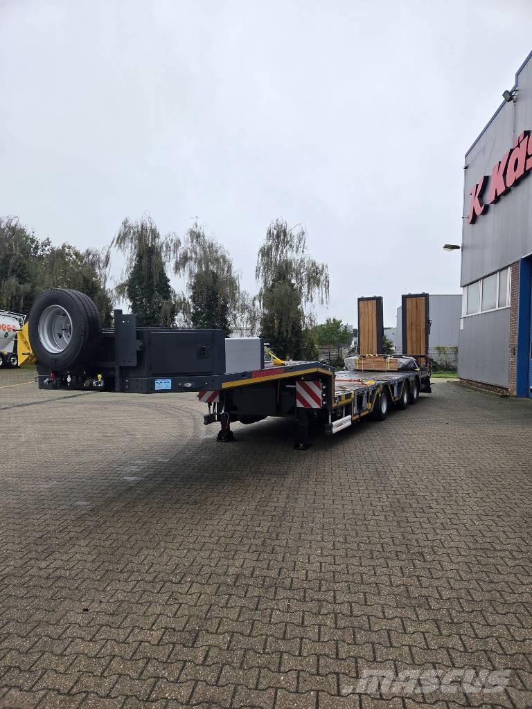 Kässbohrer SLA 3R Jumbotrombontrailer med hjulfickor OMG LEV Low loader yari çekiciler