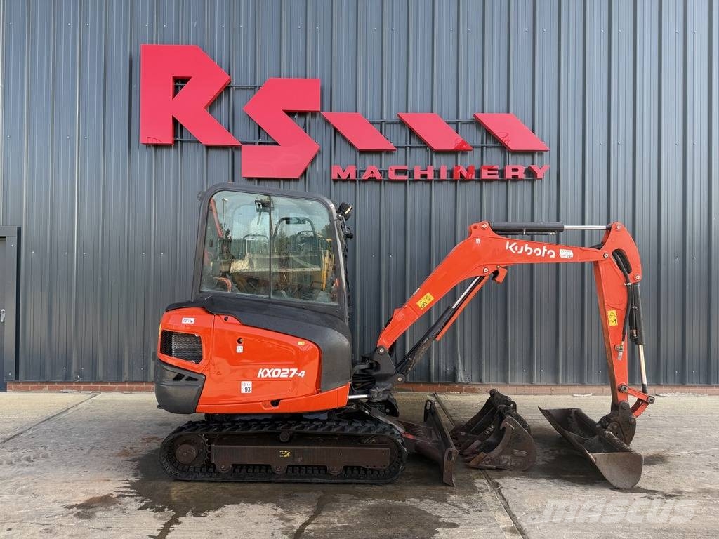 Kubota KX 027-4 2.7t Mini Excavator Mini excavators < 7t (Mini diggers)