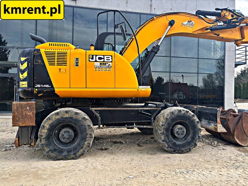 JCB JS 145 WT4 KOPARKA KOŁOWA 2016R. | JS 130 160 313 Koparki kołowe