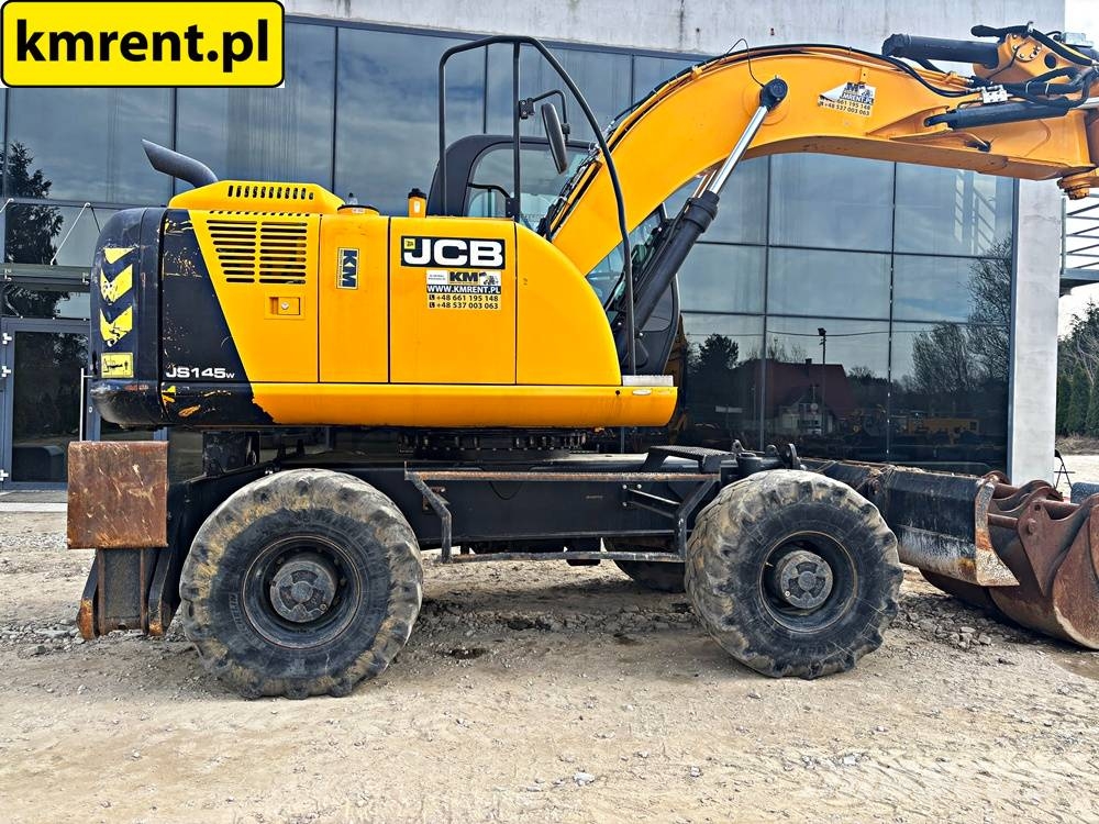 JCB JS 145 WT4 KOPARKA KOŁOWA 2016R. | JS 130 160 313 Koparki kołowe