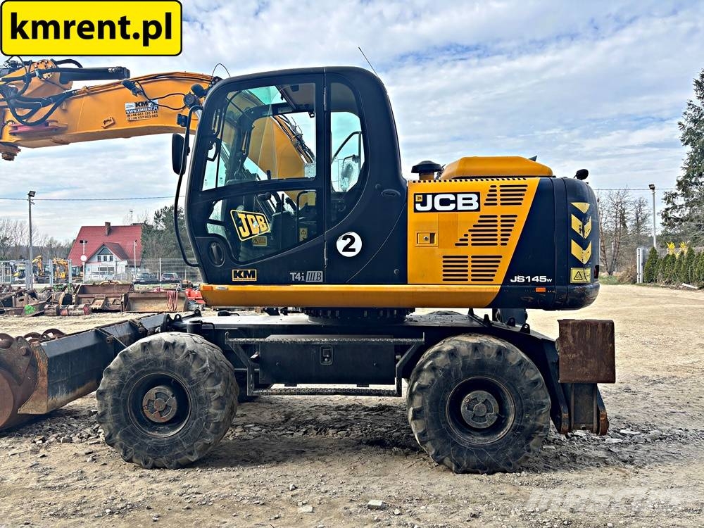 JCB JS 145 WT4 KOPARKA KOŁOWA 2016R. | JS 130 160 313 Koparki kołowe