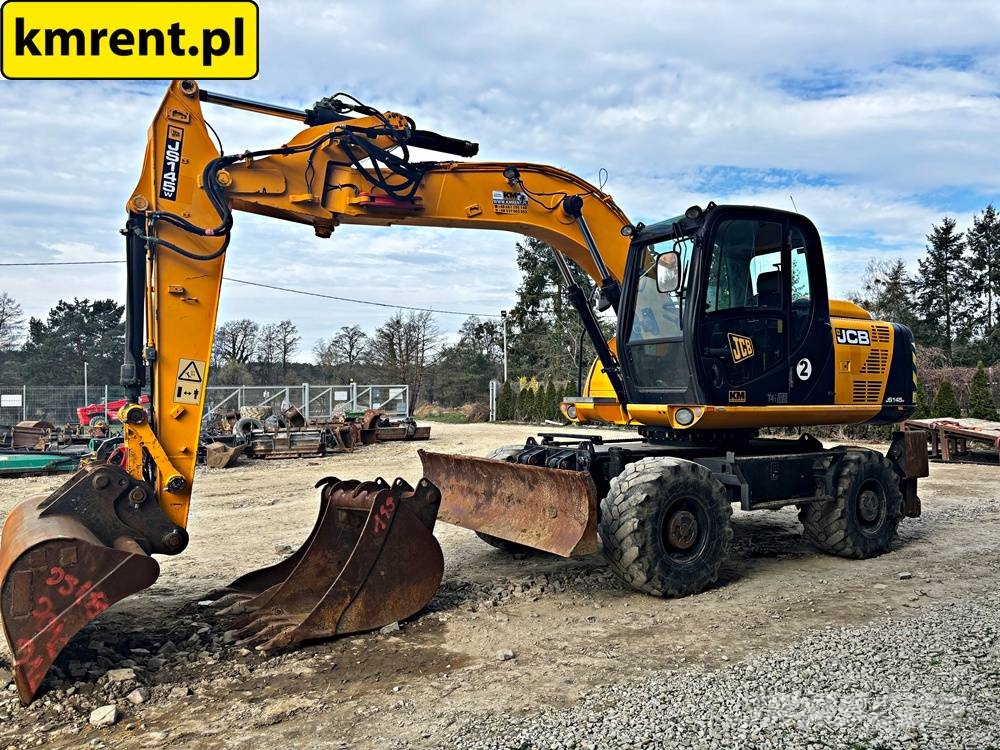 JCB JS 145 WT4 KOPARKA KOŁOWA 2016R. | JS 130 160 313 Koparki kołowe