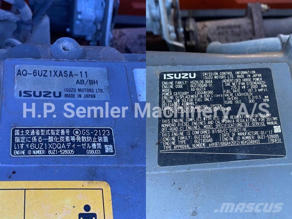 Hitachi ZX490LCH-6 Crawler excavators