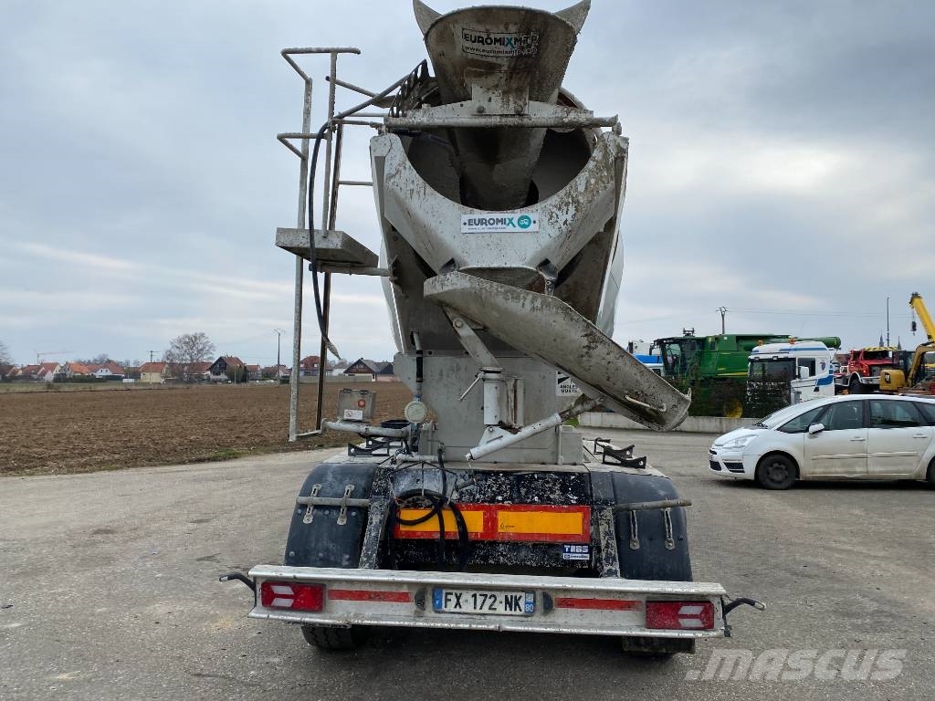 Euromix MTP Malaxeur a béton MTPS.T EM12RFPT Origine 3180hrs!! Outros Semi Reboques