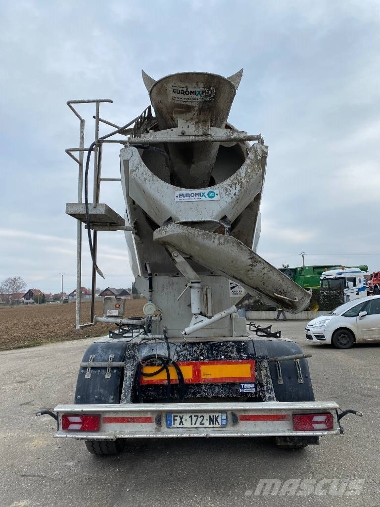 Euromix MTP Malaxeur a béton MTPS.T EM12RFPT Origine 3180hrs!! Outros Semi Reboques