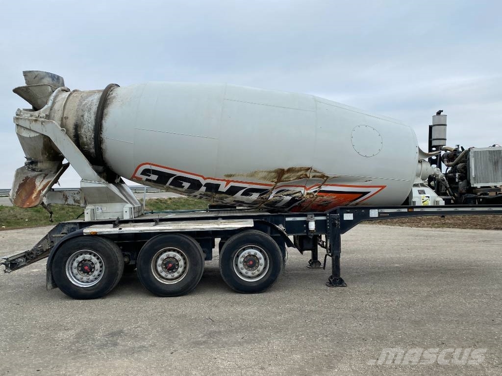 Euromix MTP Malaxeur a béton MTPS.T EM12RFPT Origine 3180hrs!! Outros Semi Reboques