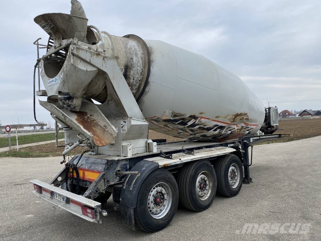 Euromix MTP Malaxeur a béton MTPS.T EM12RFPT Origine 3180hrs!! Outros Semi Reboques