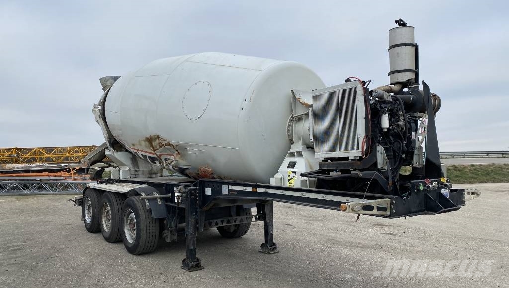 Euromix MTP Malaxeur a béton MTPS.T EM12RFPT Origine 3180hrs!! Outros Semi Reboques