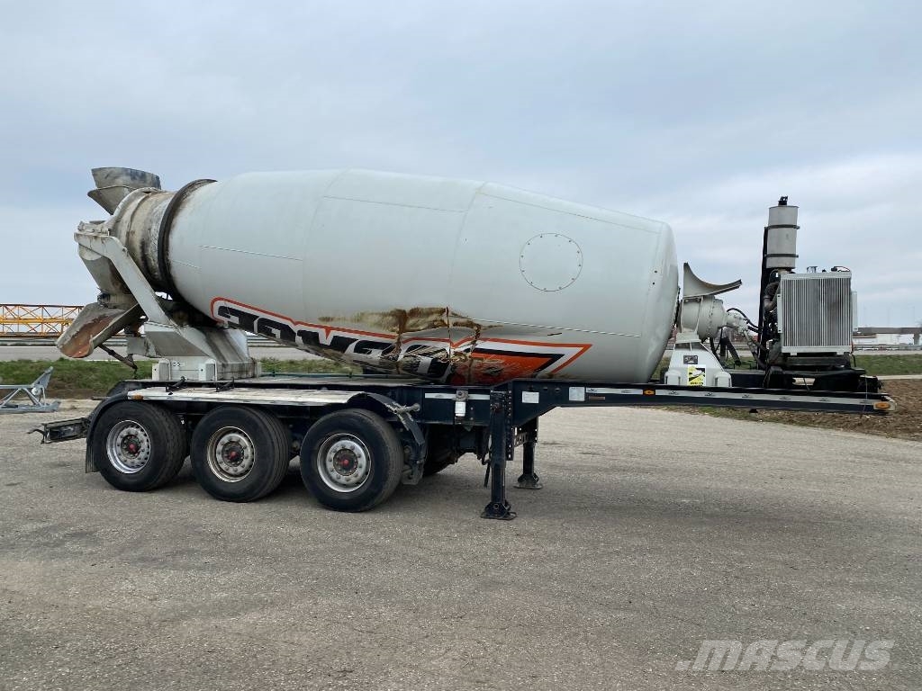 Euromix MTP Malaxeur a béton MTPS.T EM12RFPT Origine 3180hrs!! Outros Semi Reboques