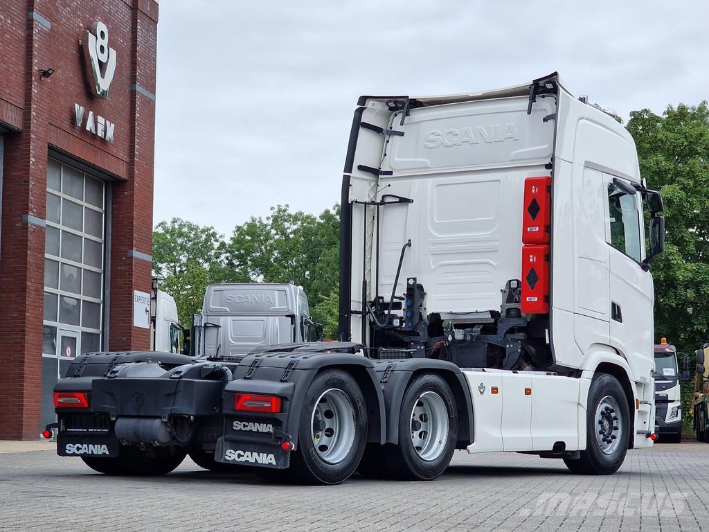 Scania 590S V8 NGS 6X4 - retarder - full air - leather - Çekiciler