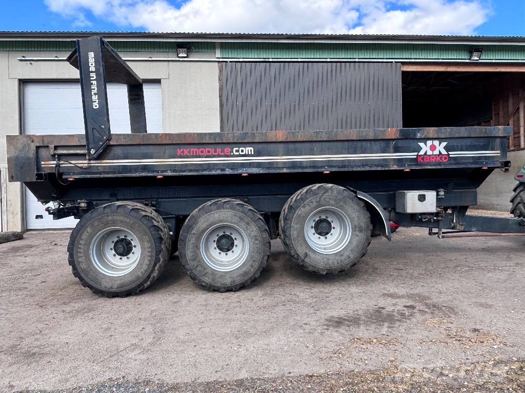 Kk-Module Karko J3H Pakko-ohjaus Savivartės priekabos