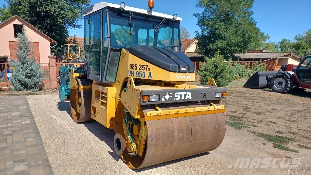 Stavostroj STA VH 950A típusú vibrohenger + zúzalékszóró Οδοστρωτήρες διπλού κυλίνδρου