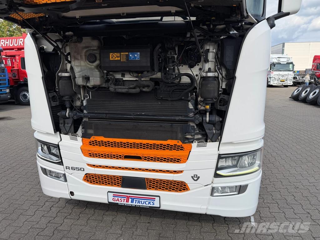 Scania R650 V8 6x2*4 Retarder Full Air 4.35 WB Euro 6 새시 운전실 트럭
