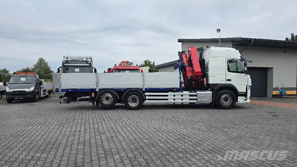 Volvo FM500 6x2 HDS HMF 3220K7-19m Crane trucks