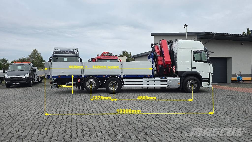 Volvo FM500 6x2 HDS HMF 3220K7-19m Autogru