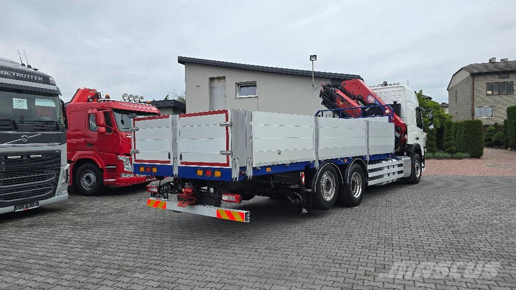 Volvo FM500 6x2 HDS HMF 3220K7-19m Crane trucks