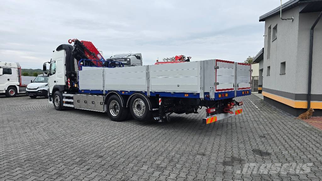Volvo FM500 6x2 HDS HMF 3220K7-19m Crane trucks
