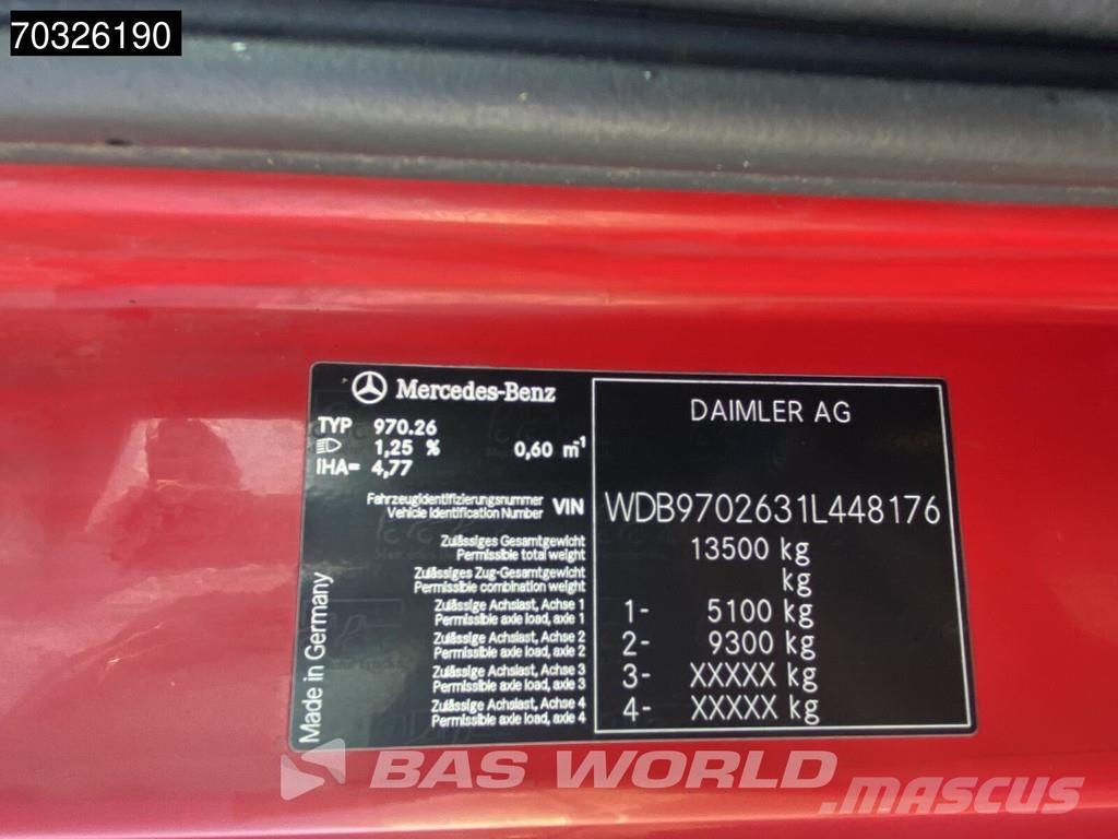 Mercedes-Benz Atego 1324 4X2 NEW! 2010 production Gradinariu gar Camiones de basura