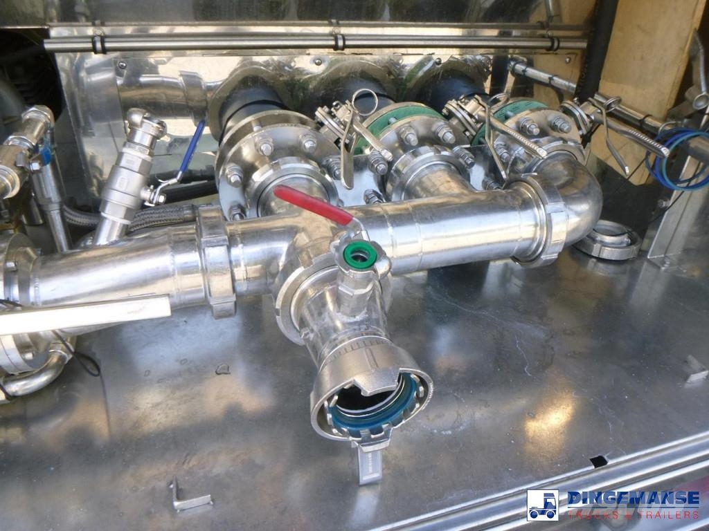 Van Hool Food tank inox 28.5 m3 / 3 comp Semirremolques cisterna