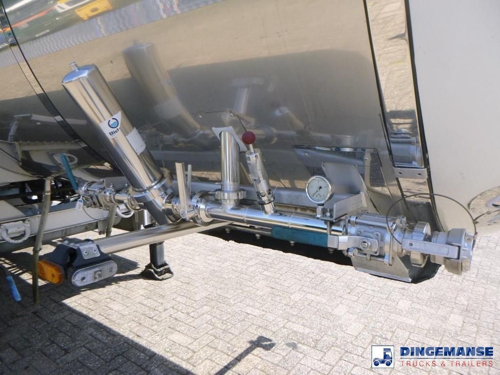 Van Hool Food tank inox 28.5 m3 / 3 comp Semirremolques cisterna