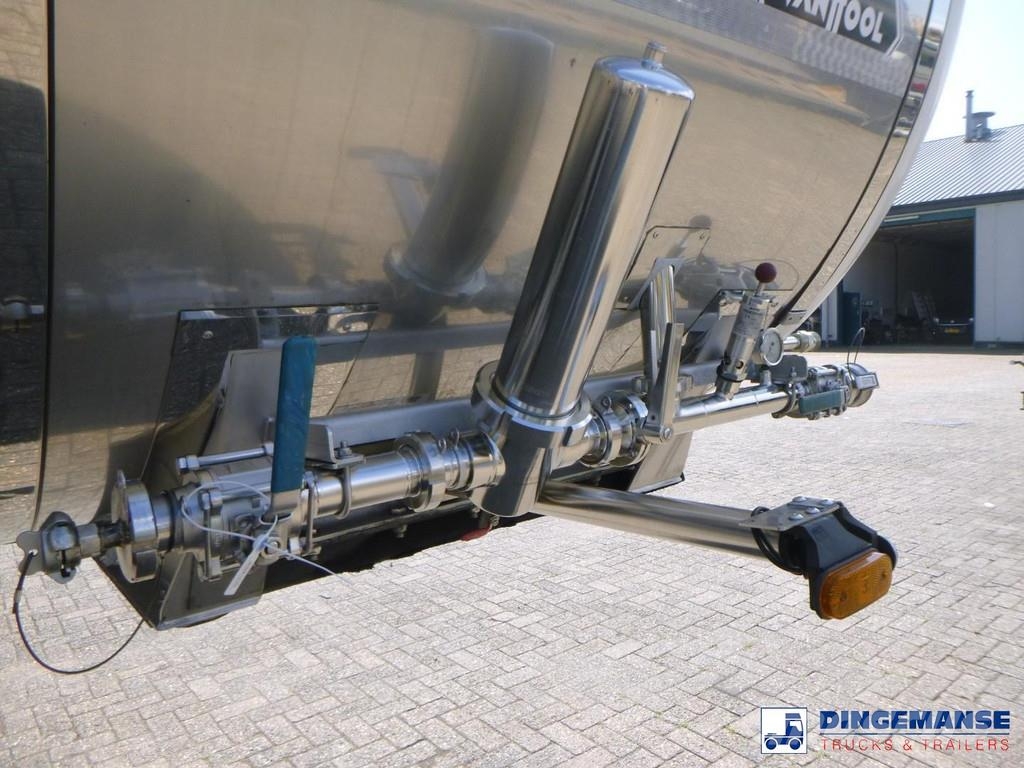 Van Hool Food tank inox 28.5 m3 / 3 comp Semirremolques cisterna