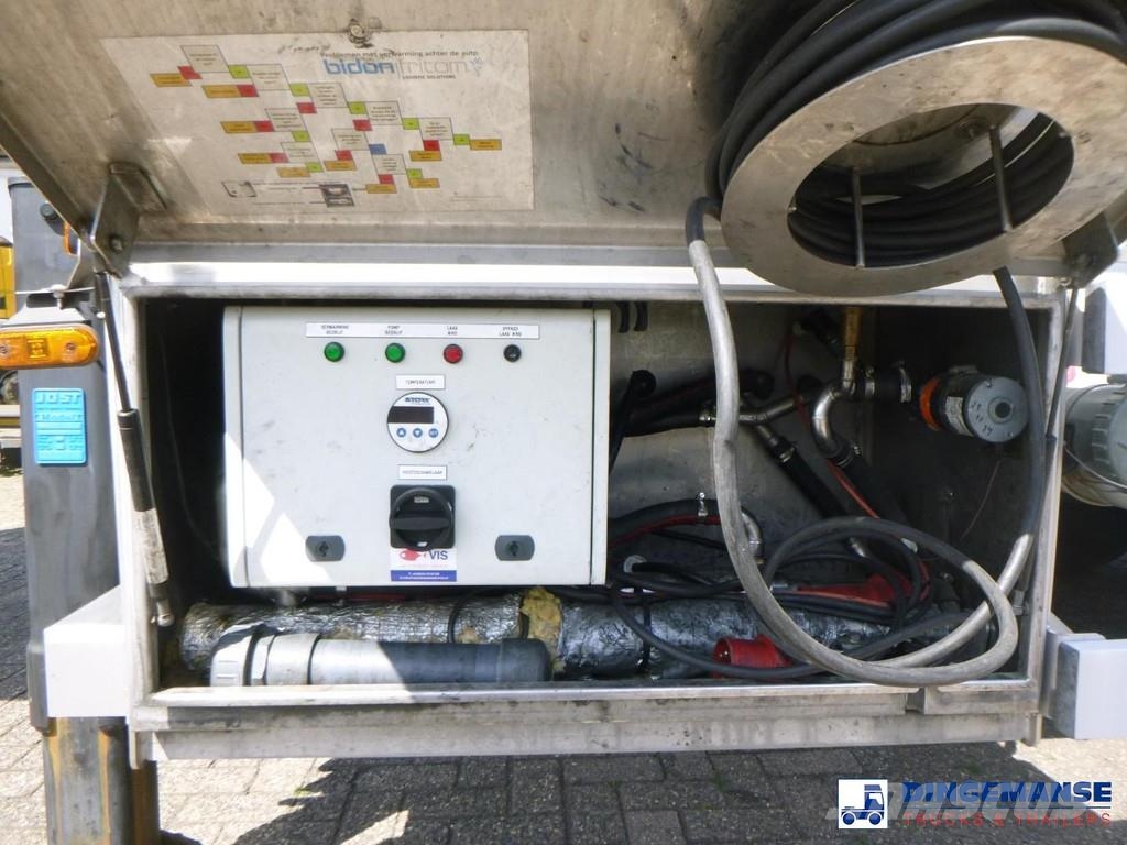 Van Hool Food tank inox 28.5 m3 / 3 comp Semirremolques cisterna