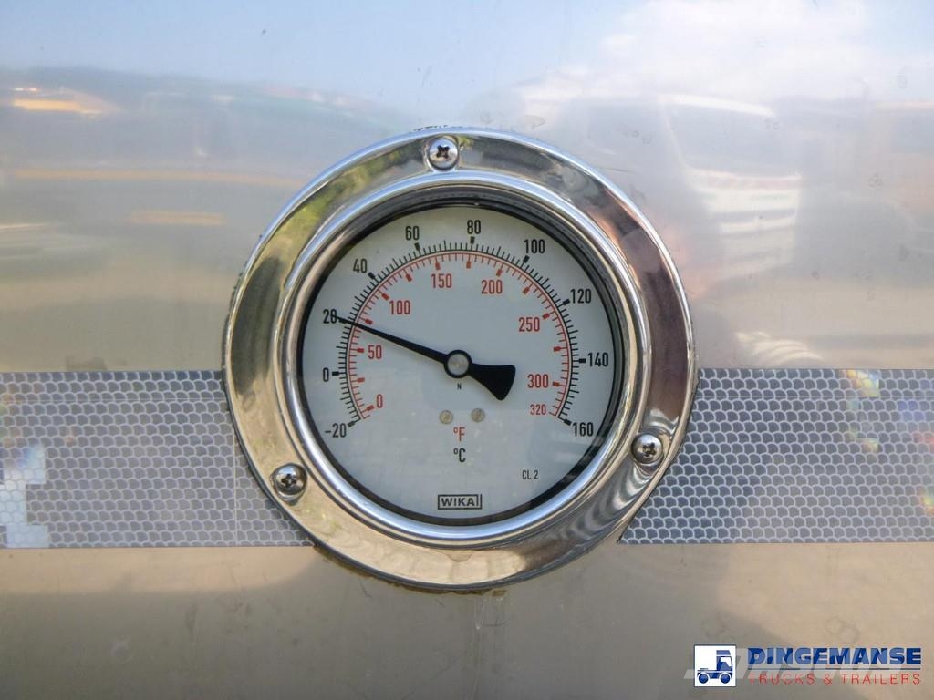 Van Hool Food tank inox 28.5 m3 / 3 comp Semirremolques cisterna