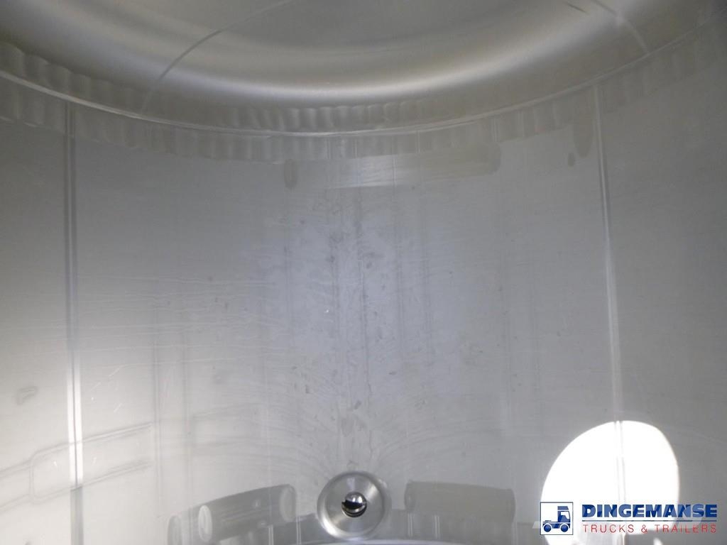 Van Hool Food tank inox 28.5 m3 / 3 comp Semirremolques cisterna