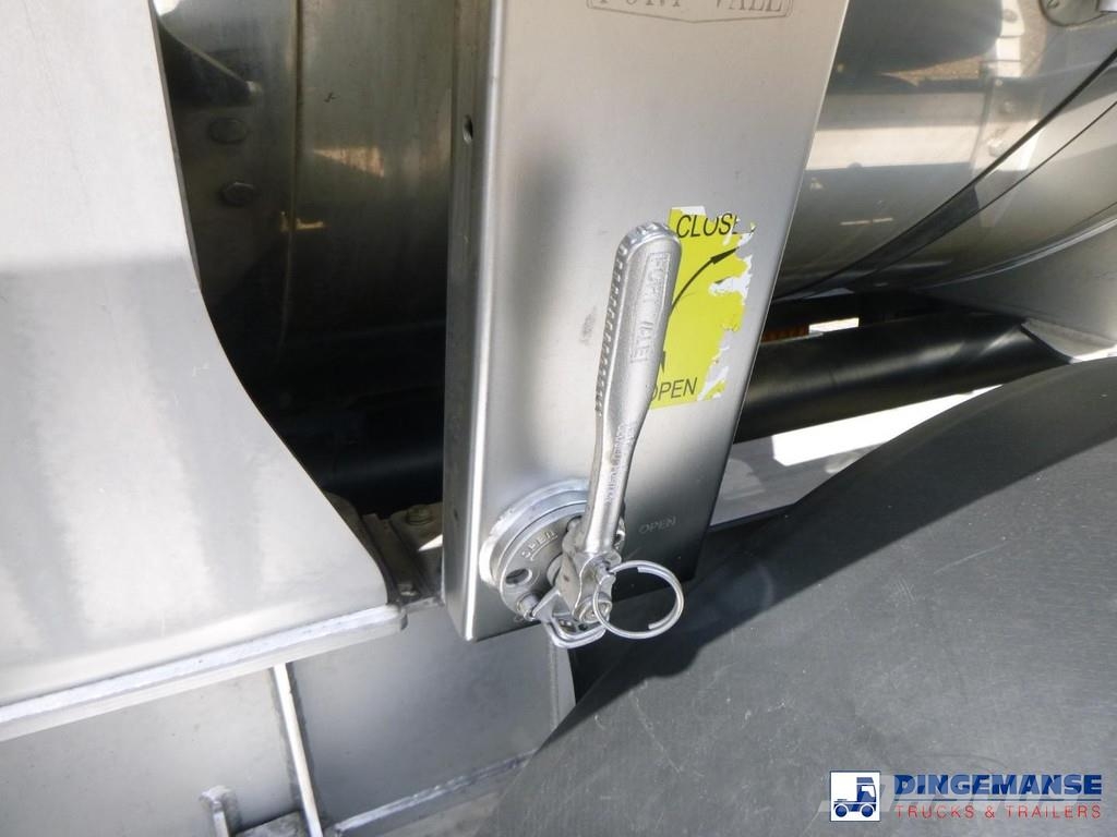 Van Hool Food tank inox 28.5 m3 / 3 comp Semirremolques cisterna