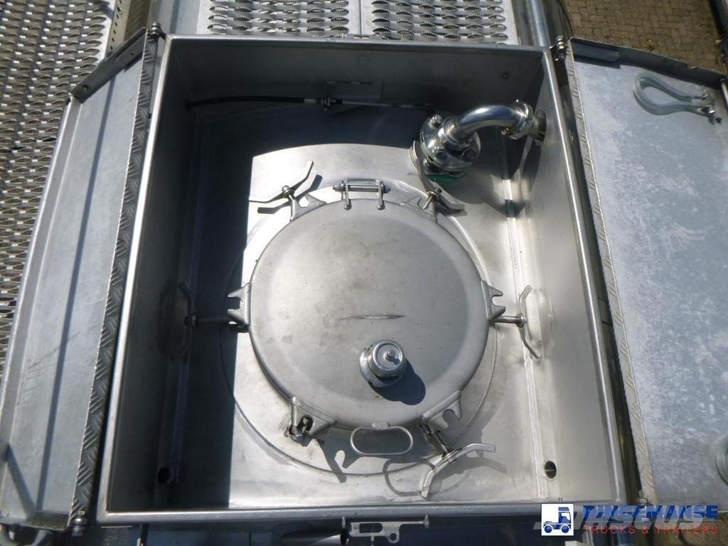 Van Hool Food tank inox 28.5 m3 / 3 comp Semirremolques cisterna