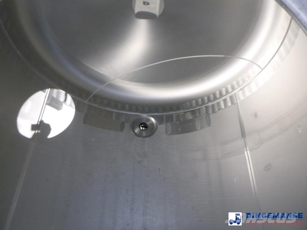 Van Hool Food tank inox 28.5 m3 / 3 comp Semirremolques cisterna